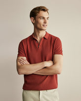 Brick Red Men’s Polo T-Shirt